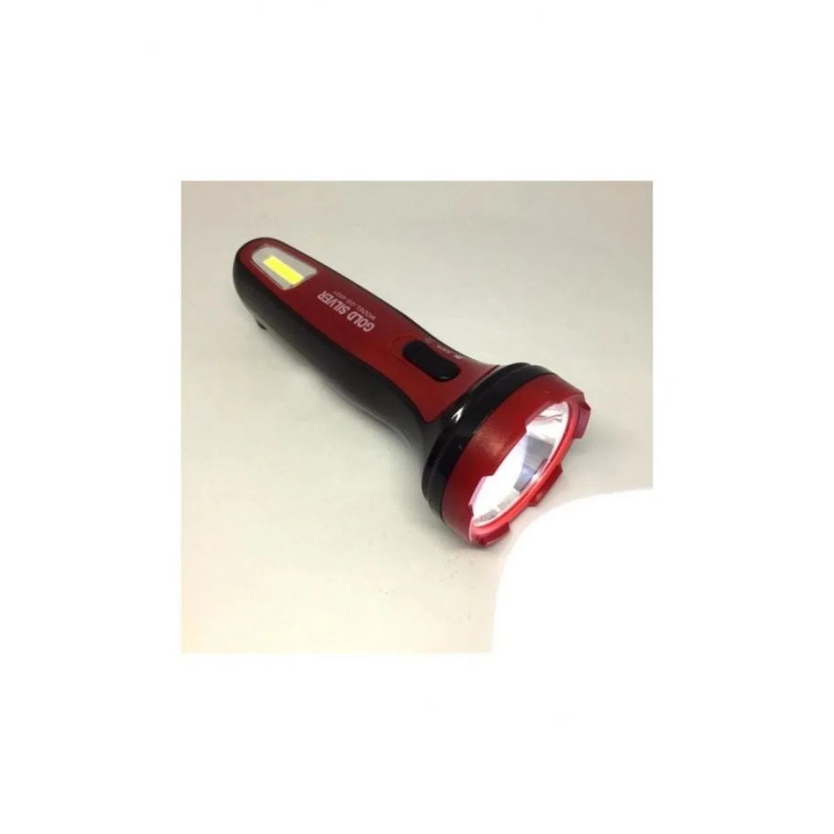 Gold Silver Gs-4531 3 Watt+1 Watt Cob Led Şarjlı El Feneri görsel 3