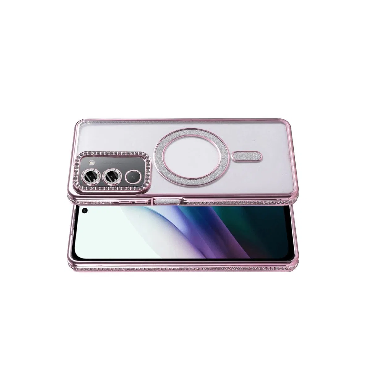 Joko Xiaomi Redmi 15 4g Joke Simli Magneticsafe Kılıf - Pembe görsel 3