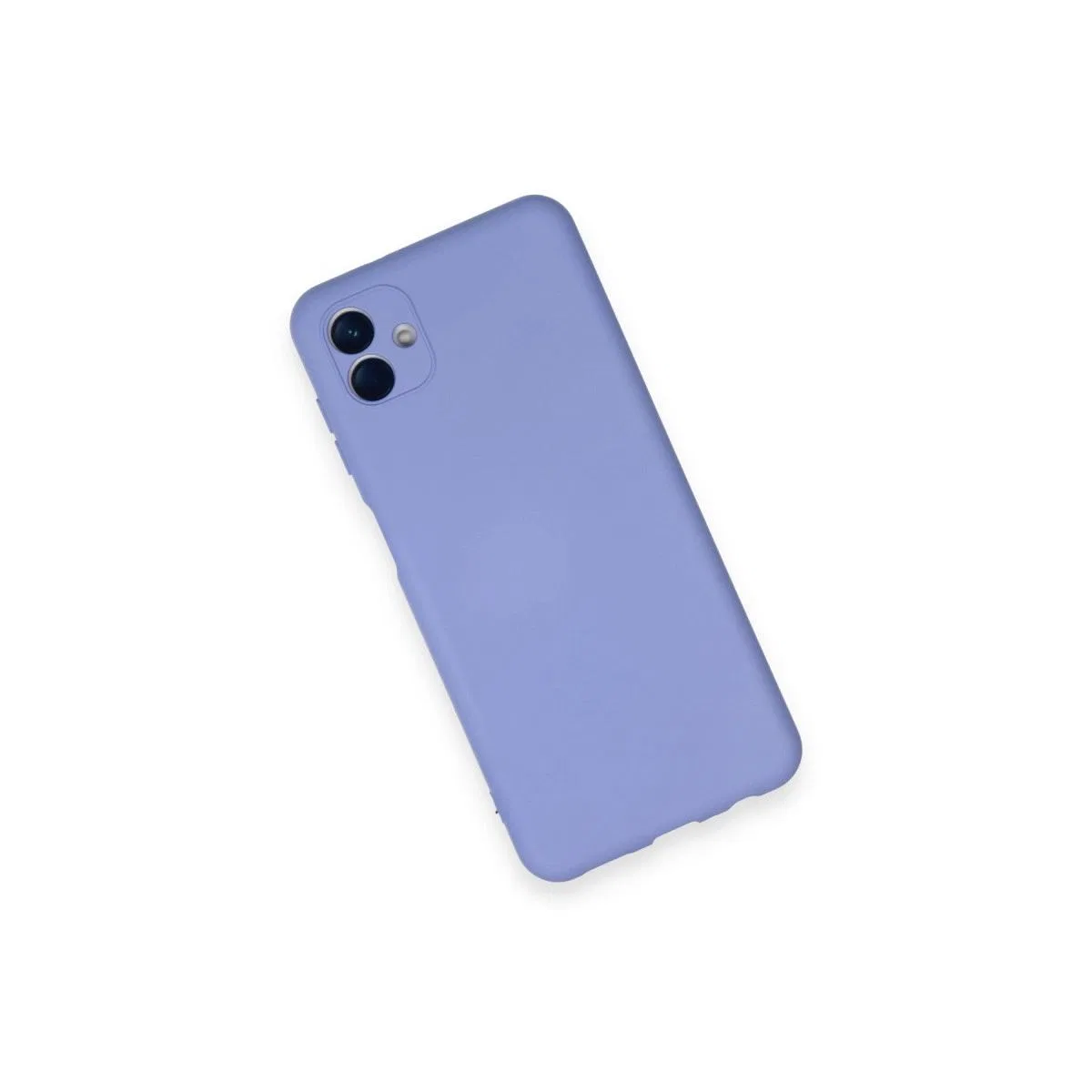 Samsung Galaxy A04 Kılıf Nano İçi Kadife Silikon - Lila görsel 3