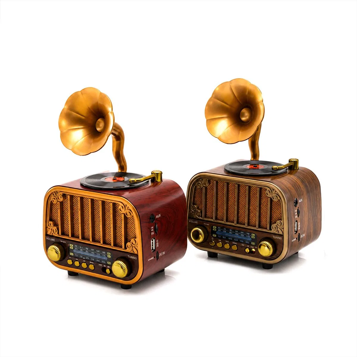 Bluetooth FM Radyo USB/TF MP3 Hoparlör (USB Şarjlı) görsel 2