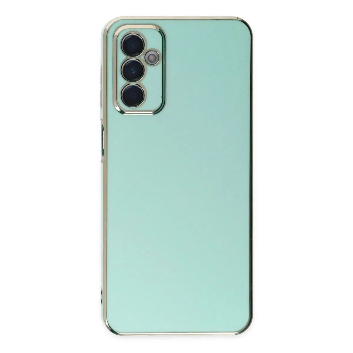 Samsung Galaxy M23 Kılıf Volet Silikon - Açık Yeşil