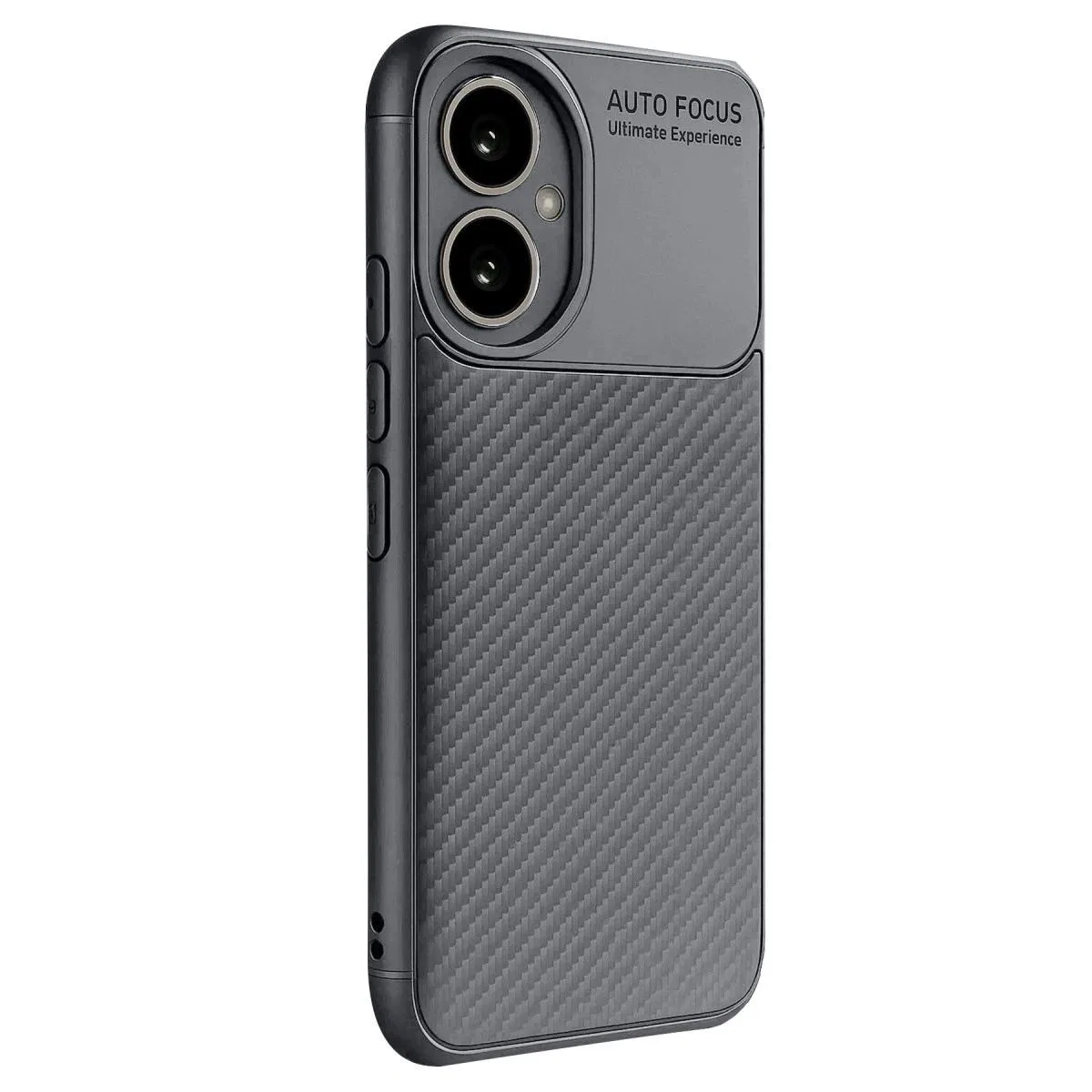Honor 400 Kılıf Auto Focus Karbon Kapak - Gri görsel 2