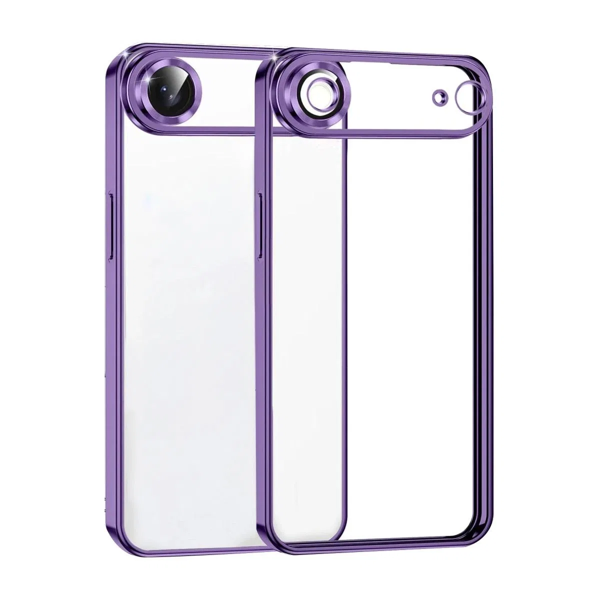Apple İphone 17 Air Razer Lensli Silikon - Mor
