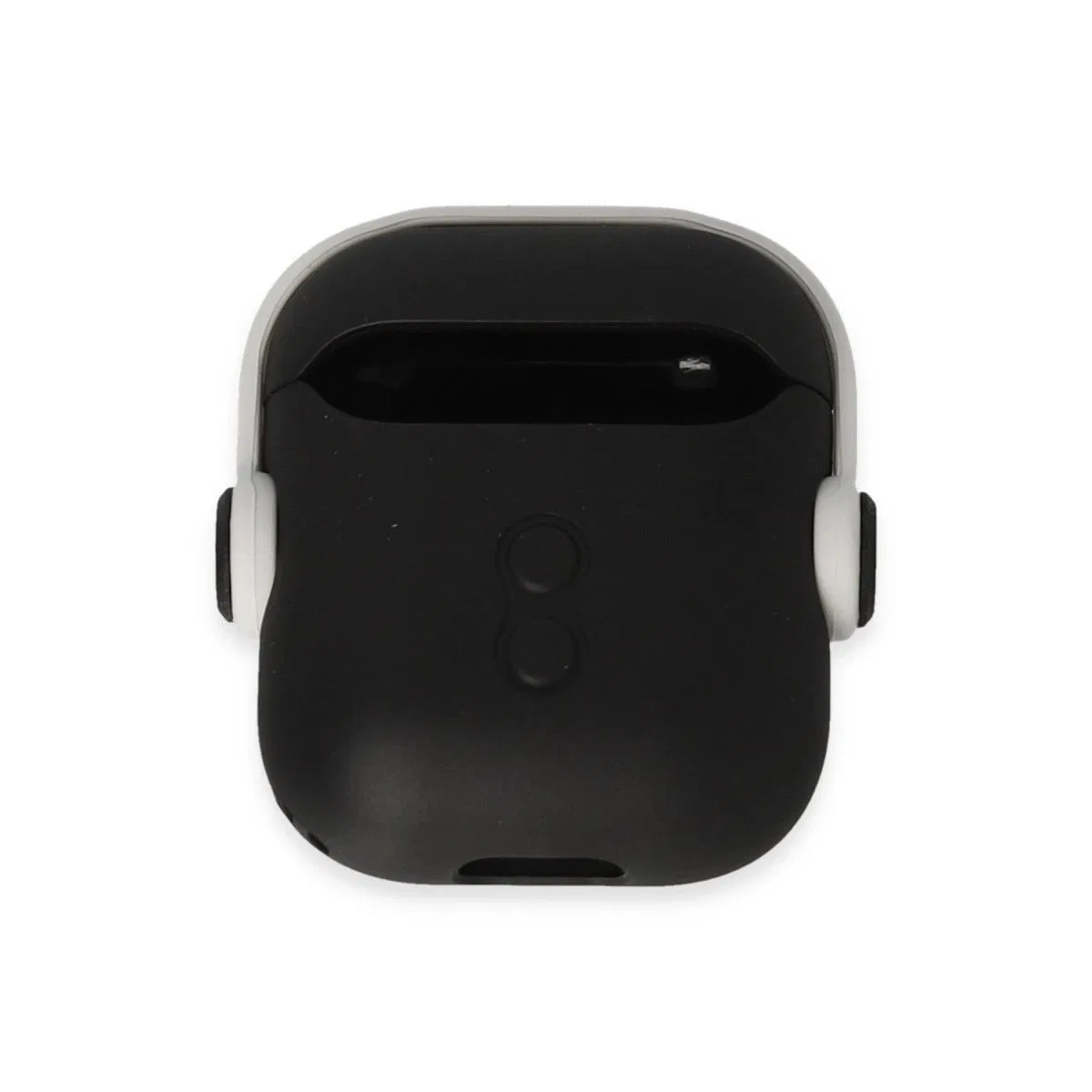 Apple Airpods 2 (2. nesil) Cool Kılıf - Siyah-beyaz görsel 3