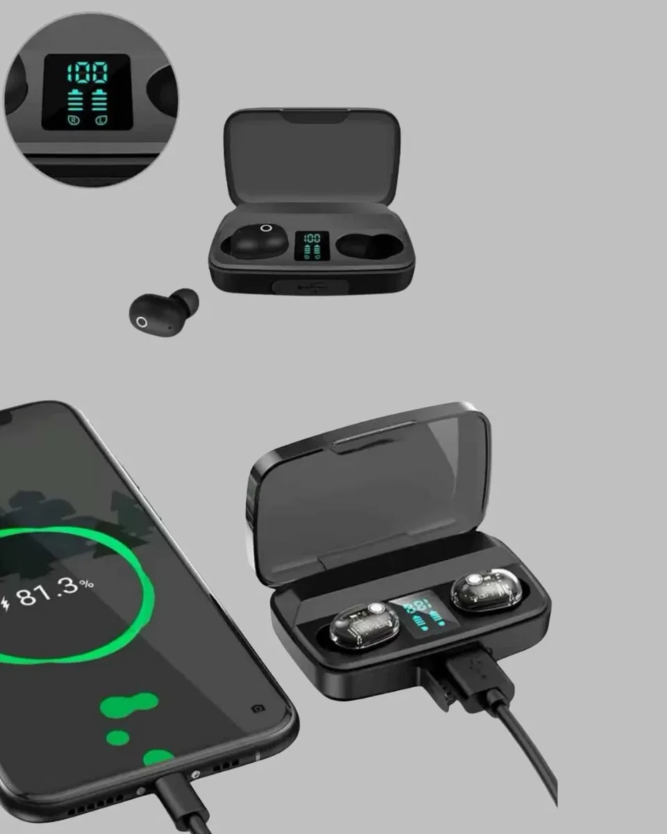 A10s TWS Ergonomik Bluetooth Kulaklık Uzun Pil Ömürlü görsel 5