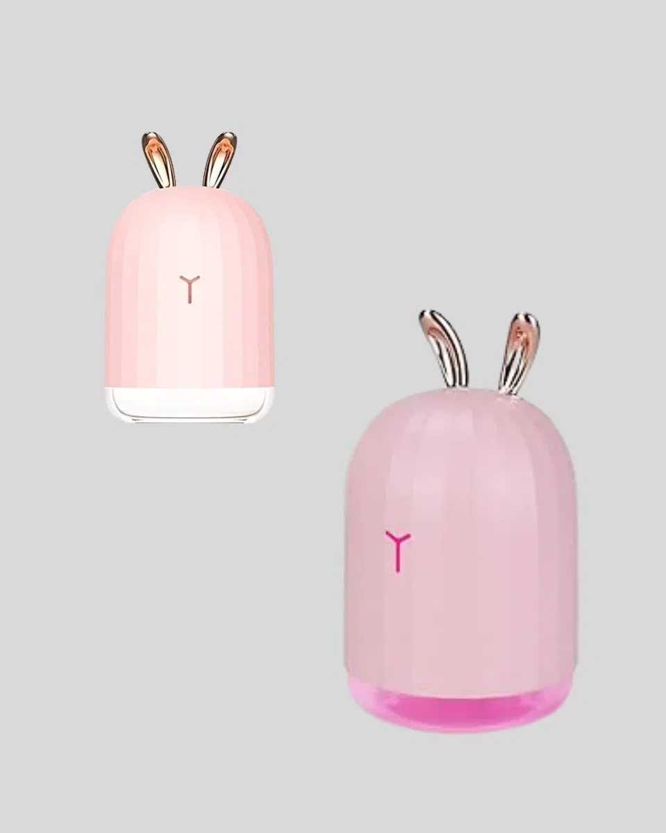 USB Bağlantılı Sessiz Çalışan LED Işıklı Nemlendirici Difüzör 200 ml görsel 4