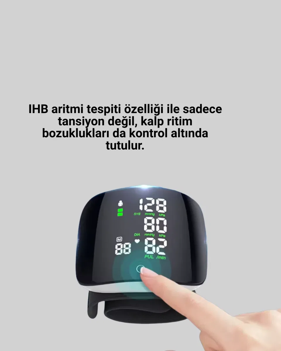Renkli Risk Göstergeli Tansiyon Aleti görsel 4