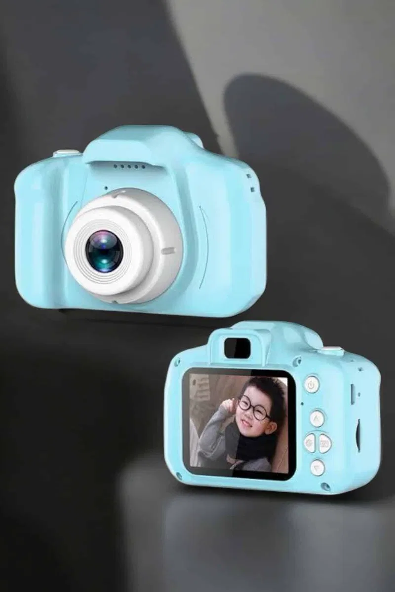 Çocuk Kamerası Dijital 1080P HD Kaliteli Mini Fotoğraf Makinesi Profesyonel görsel 4