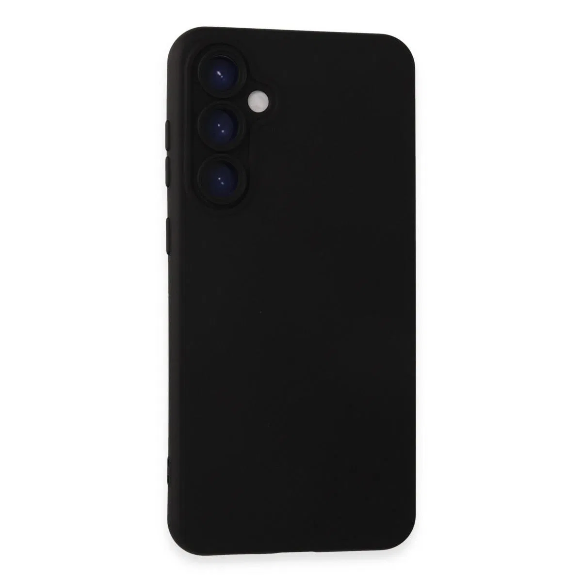 Samsung Galaxy S24 Plus Kılıf Nano İçi Kadife Silikon - Siyah