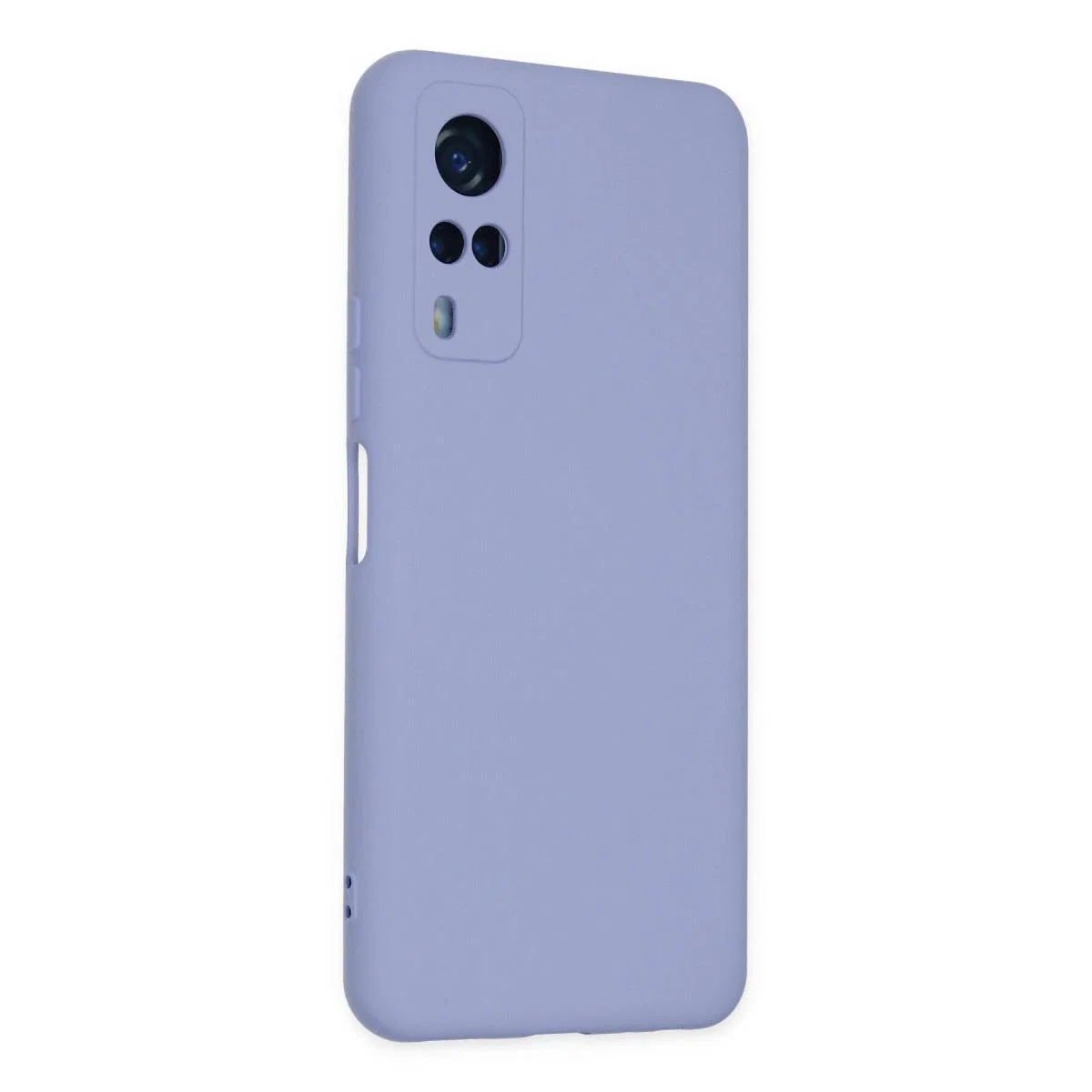 Vivo Y53s Kılıf Nano İçi Kadife Silikon - Lila görsel 3
