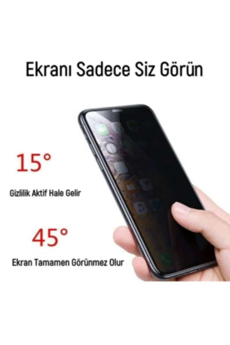 Samsung A32 Uyumlu Hayalet Ekran Gizli Tam Kaplayan Kırılmaz Cam Seramik Ekran Koruyucu Film görsel 6