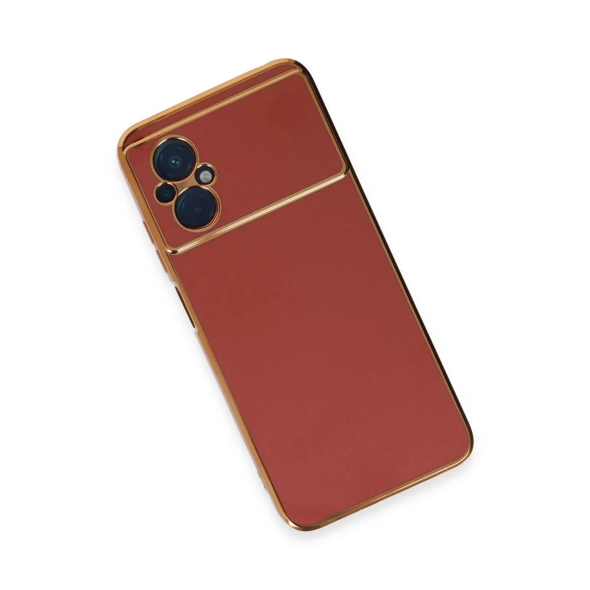 Xiaomi Poco M5 Kılıf Volet Silikon - Kırmızı görsel 3
