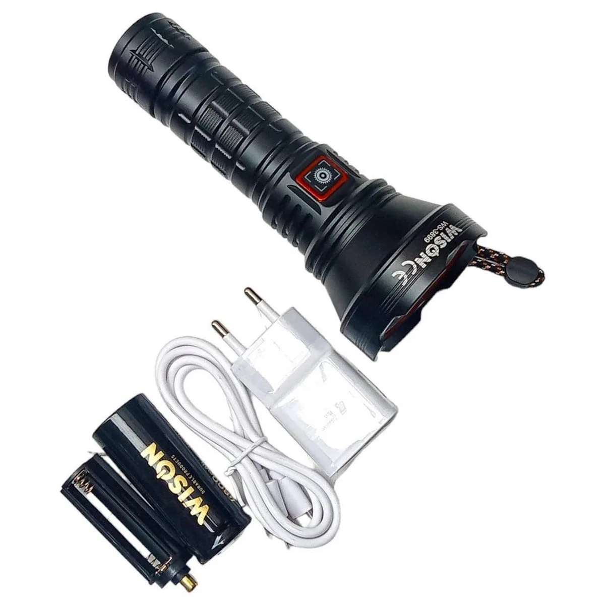 Wison Ws-3899 50 Watt Uzun Menzilli Profesyonel El Feneri görsel 2