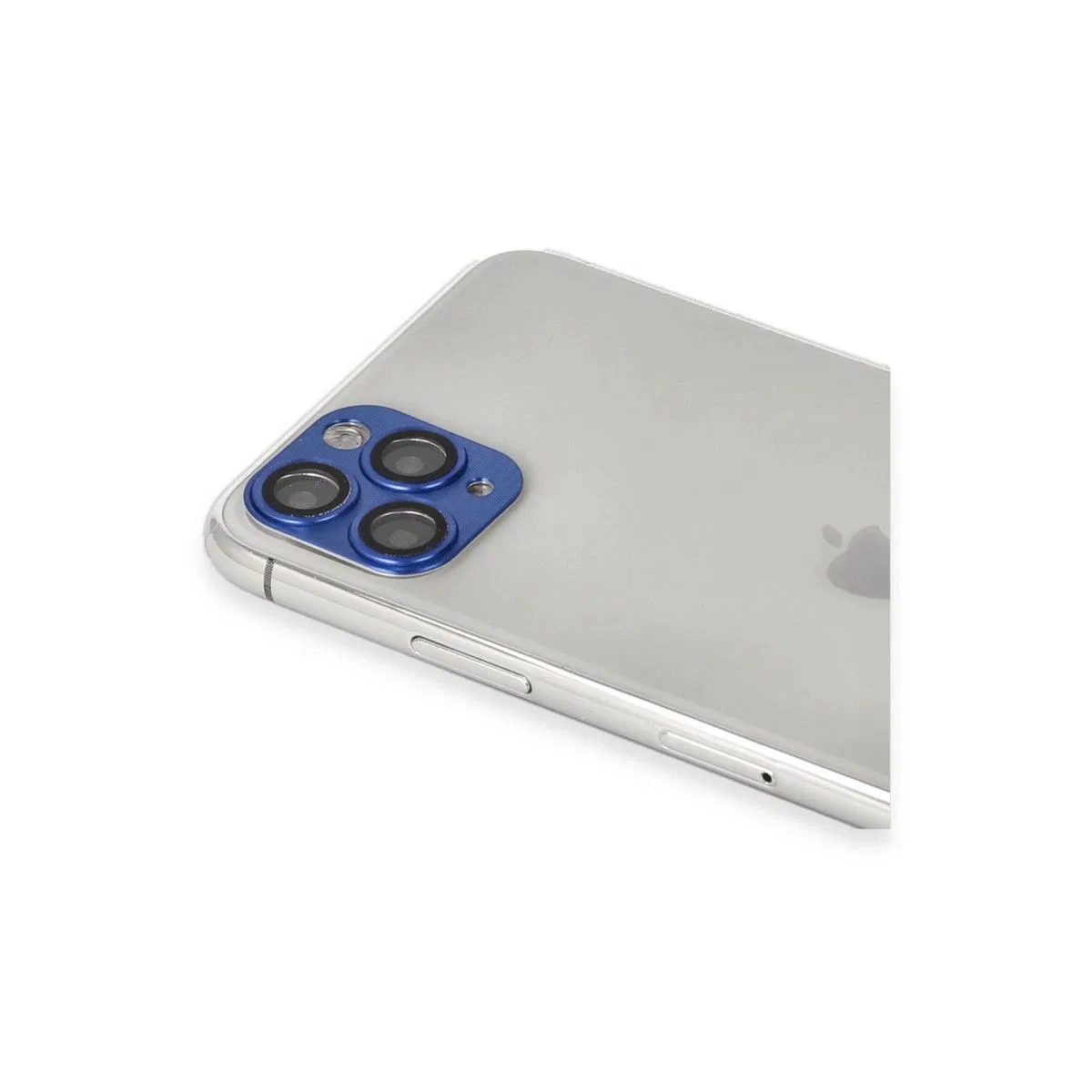 Apple İphone 11 Pro Max Pers Alüminyum Kamera Lens - Lacivert görsel 3