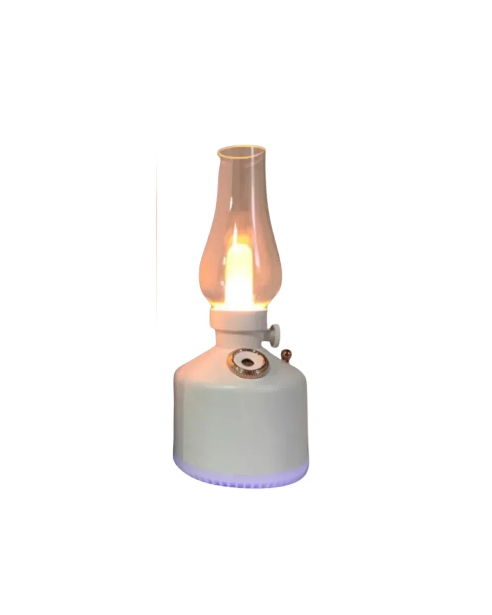 LED Işıklı Vintage Hava Nemlendirici Aromaterapi Difüzörü USB Şarjlı görsel 4