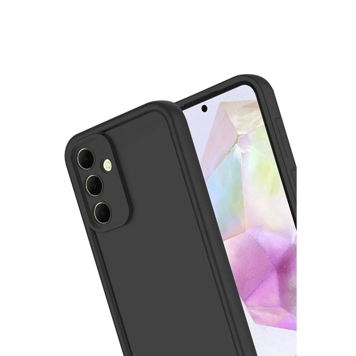 Samsung Galaxy A17 5g Viera Silikon - Siyah görsel 3