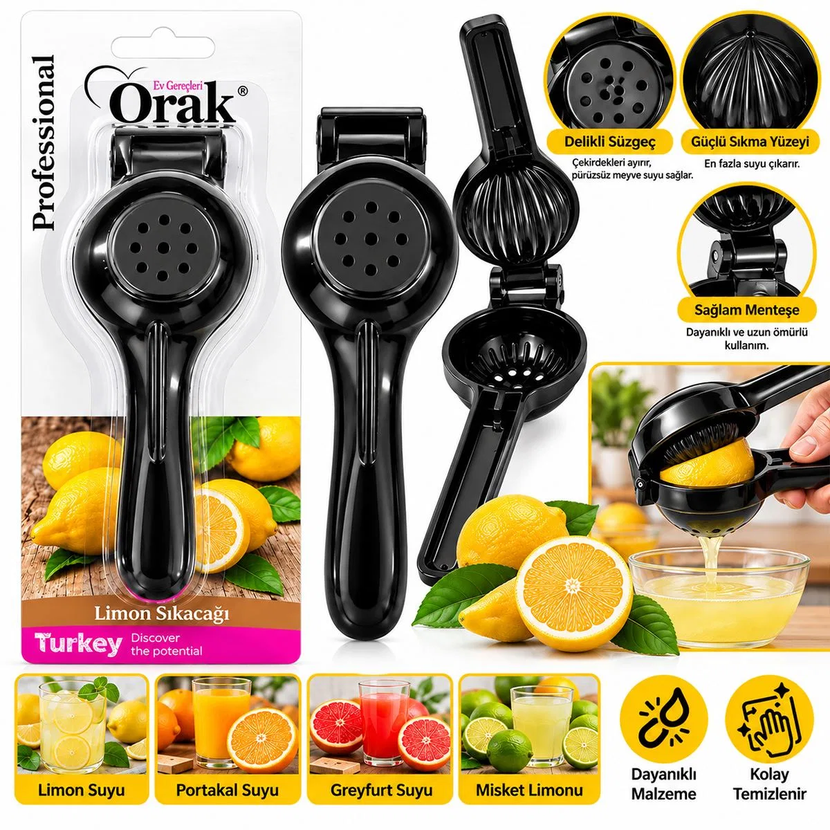 LİMON SIKACAK ( SİYAH) Döküm görsel 2