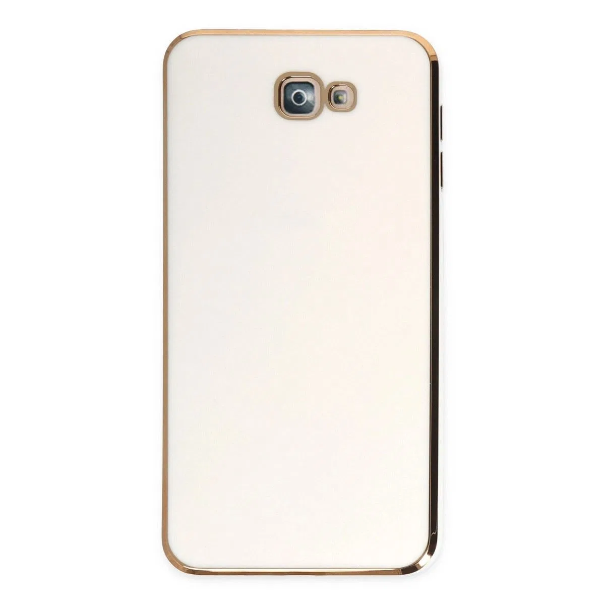 Samsung Galaxy J7 Prime Kılıf Volet Silikon - Beyaz
