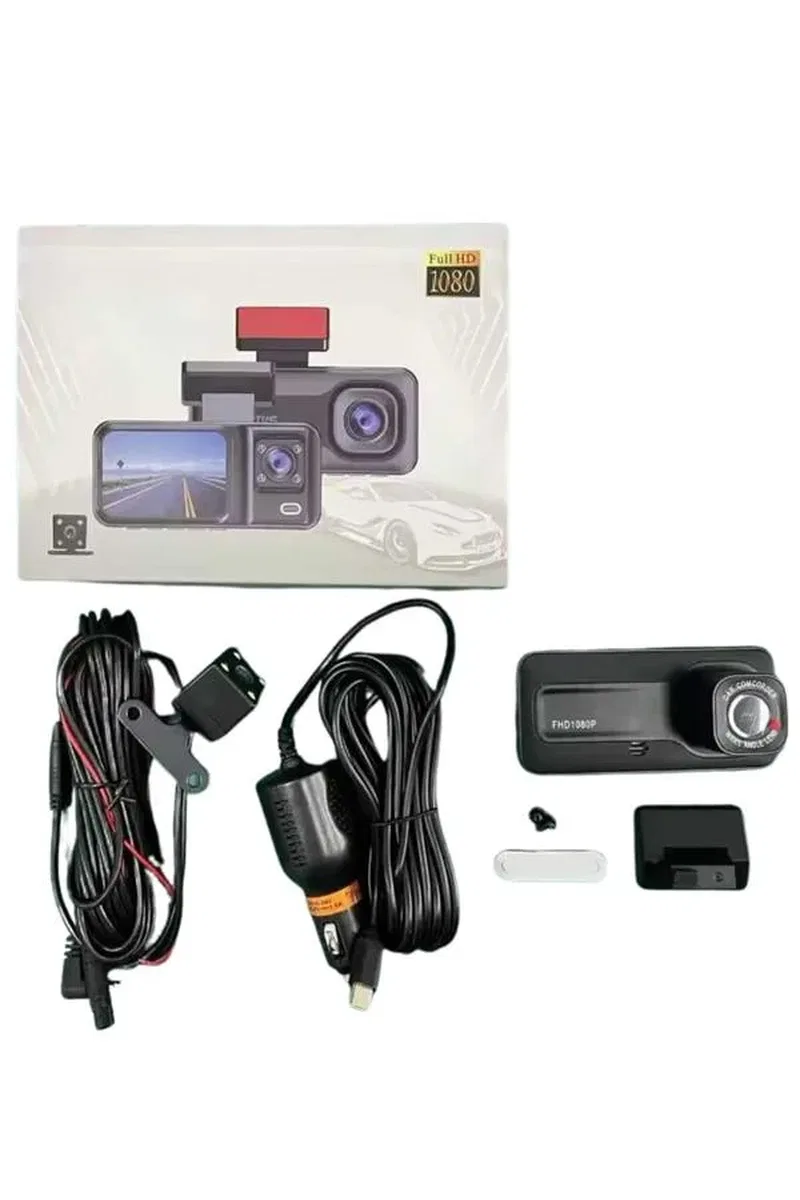 2 İnç Araç İçi Kameralı Ekran 1080P Full HD Kaliteli Hafıza Kart Destekli görsel 4