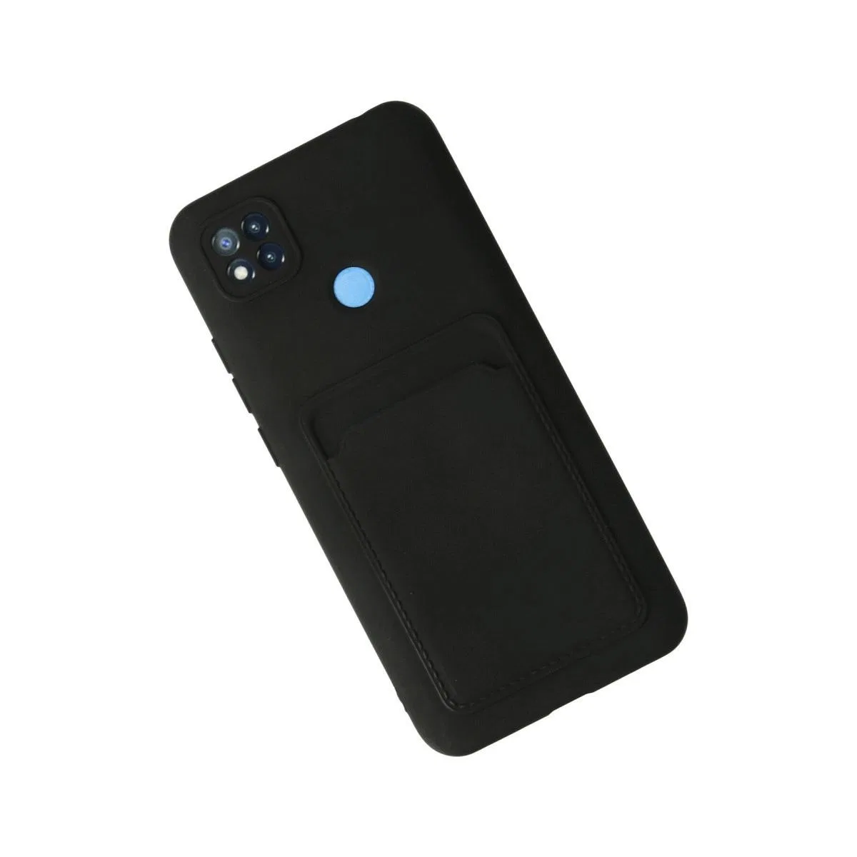 Xiaomi Redmi 9c Kılıf Kelvin Kartvizitli Silikon - Siyah görsel 3