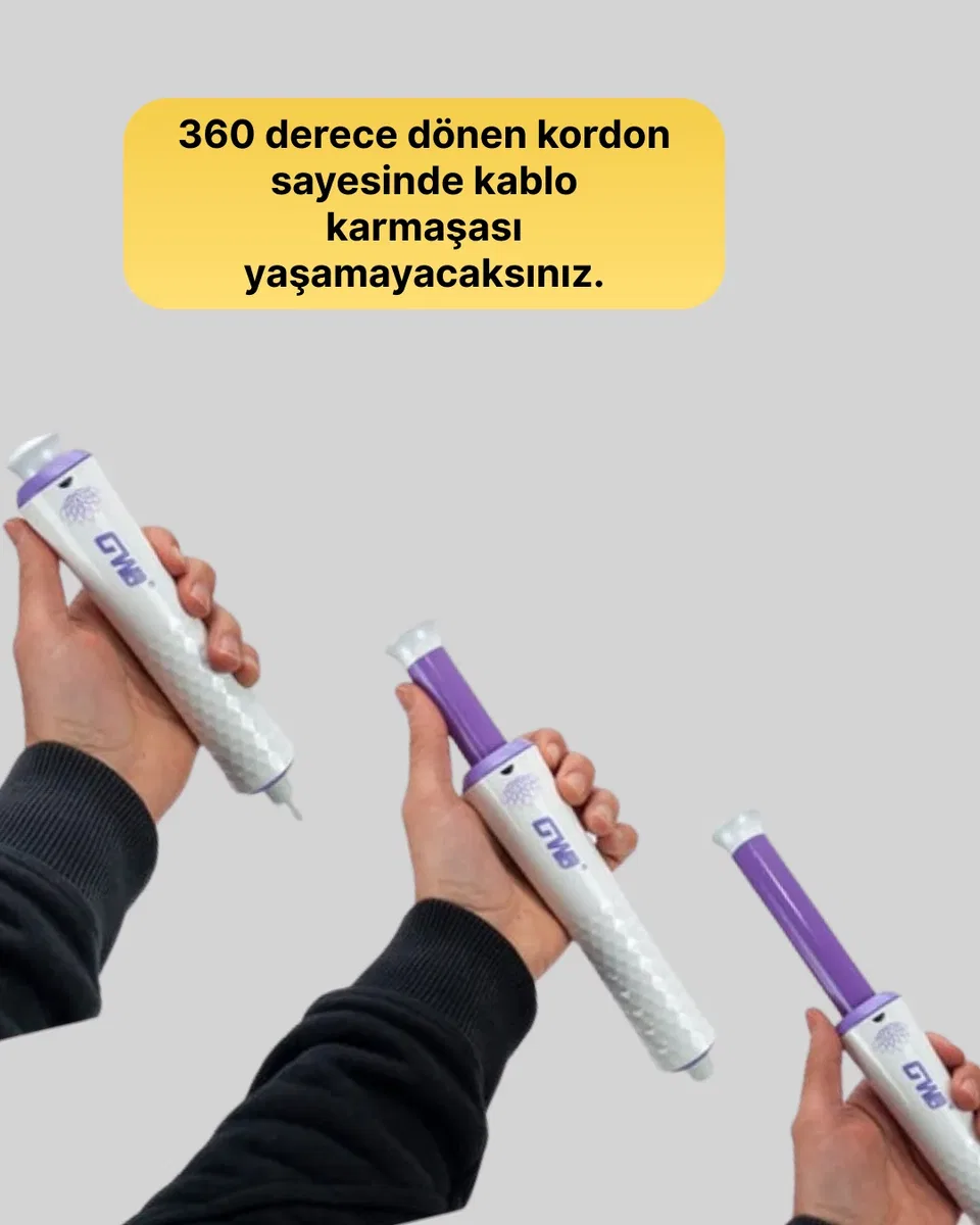 Elektriklenme Önleyici Saç Şekillendirici – Seramik Kaplama Maşa görsel 3