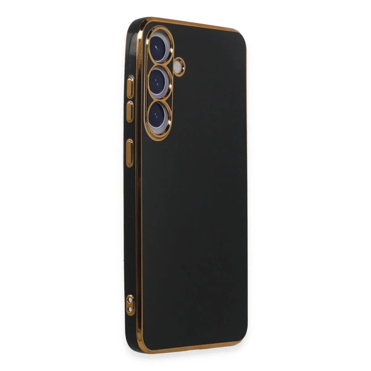 Samsung Galaxy S24 Plus Kılıf Volet Silikon - Siyah görsel 2