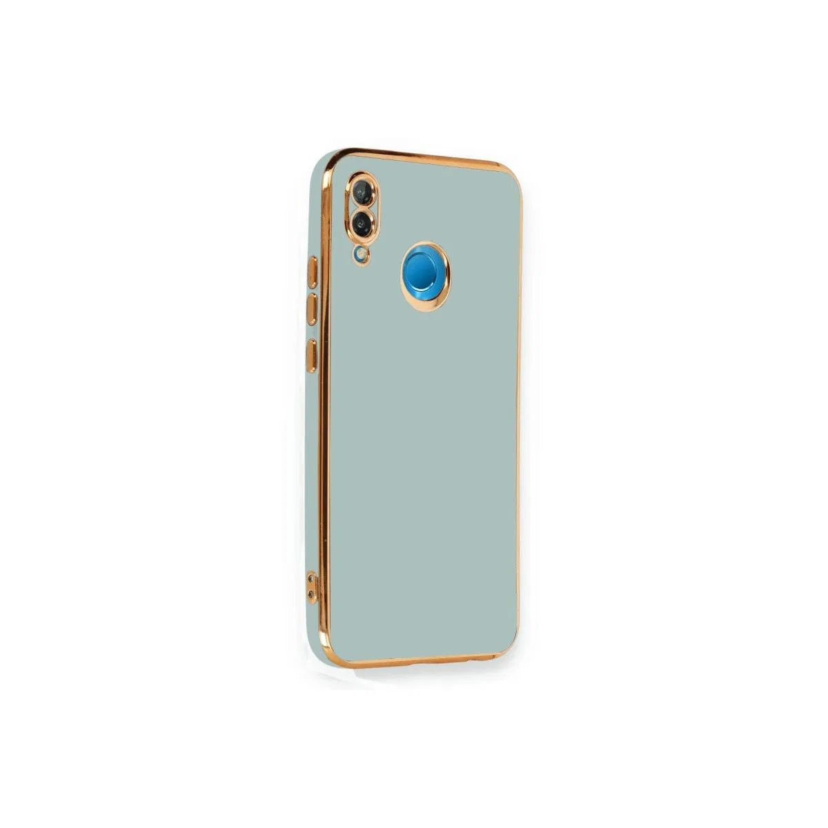 Huawei P20 Lite Kılıf Volet Silikon - Açık Yeşil görsel 2