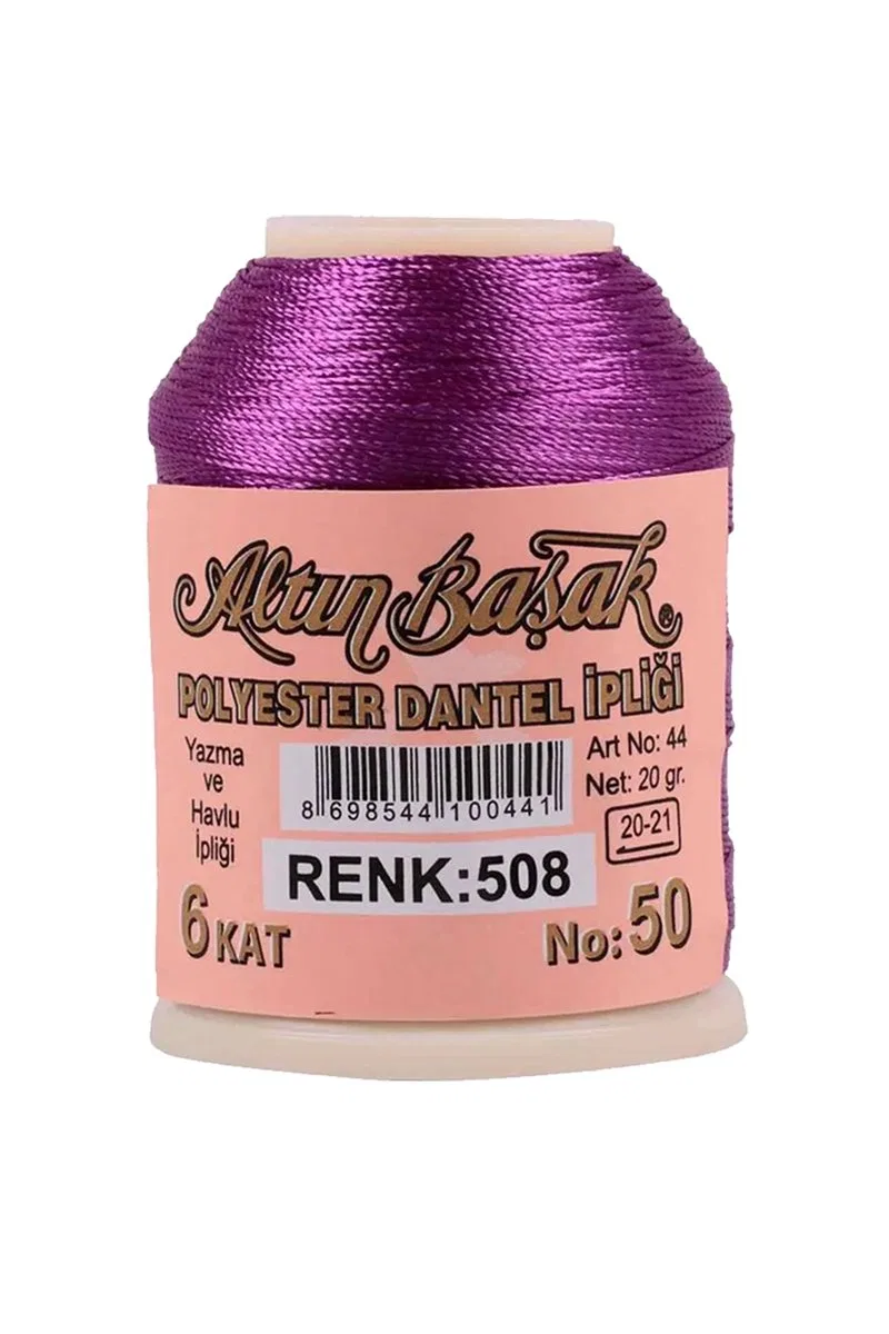 3 Adet Altınbaşak Oya ve Dantel İpi 20 gr - Royaleks - No: 858 - 508 - 008 görsel 4