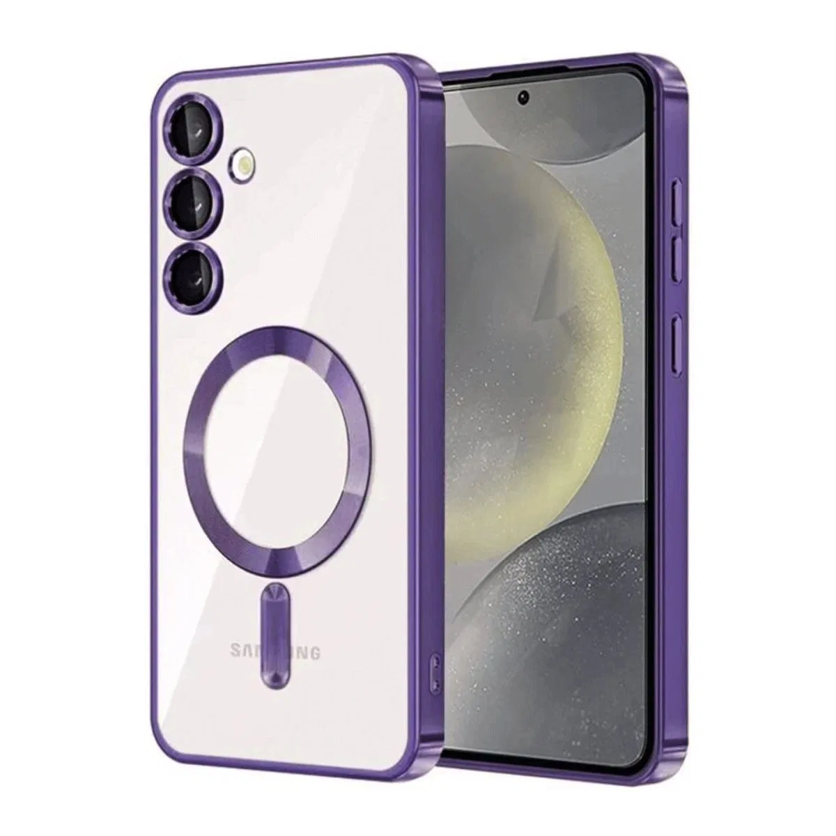 Samsung Galaxy A16 5g Kross Magneticsafe Kapak - Mor