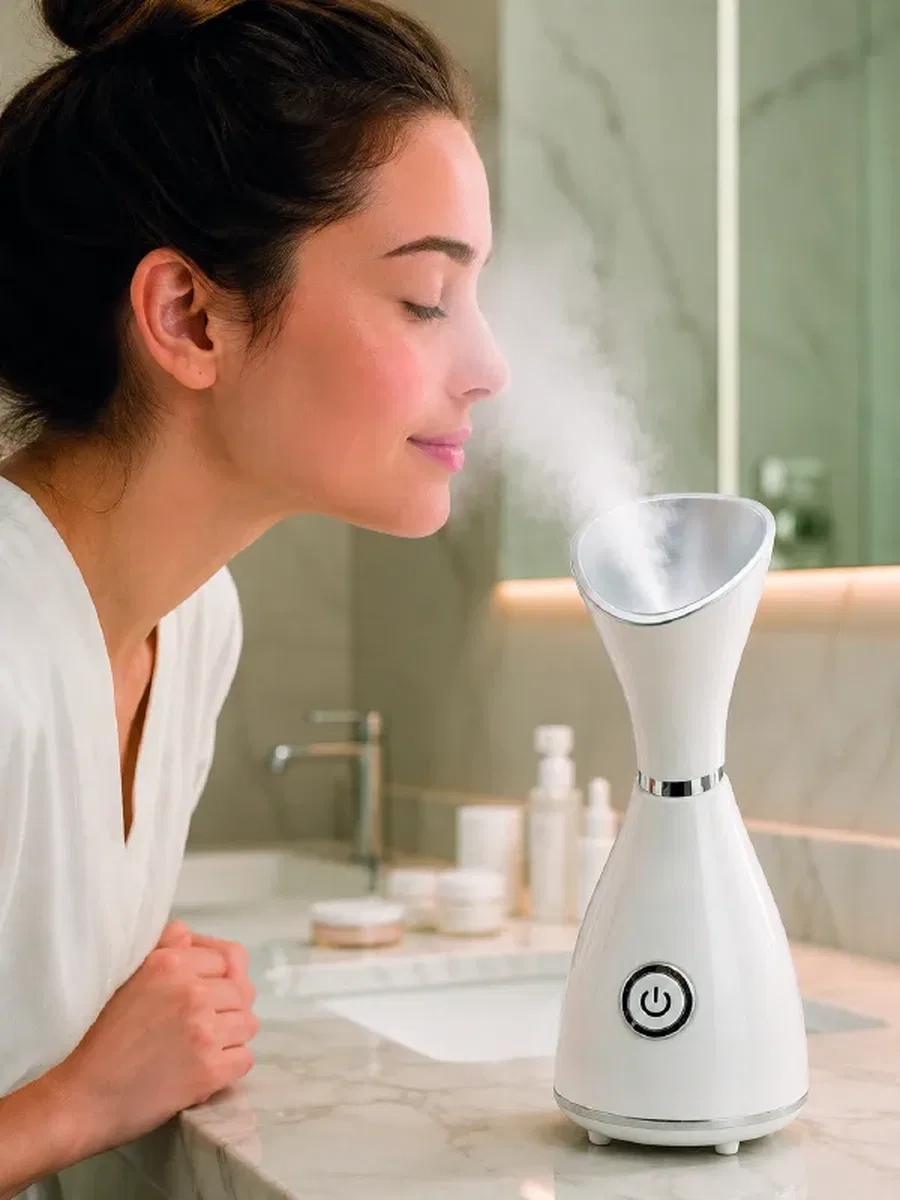 Nano İyonik Buhar Cihazı Tek Tuşla Kullanım Yüz Bakım Makinesi görsel 5
