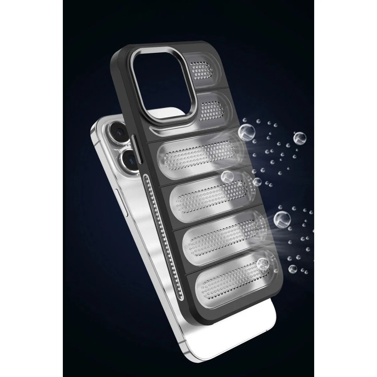 Samsung Galaxy S24 Plus Kılıf Airmax Silikon Kapak - Lacivert görsel 3