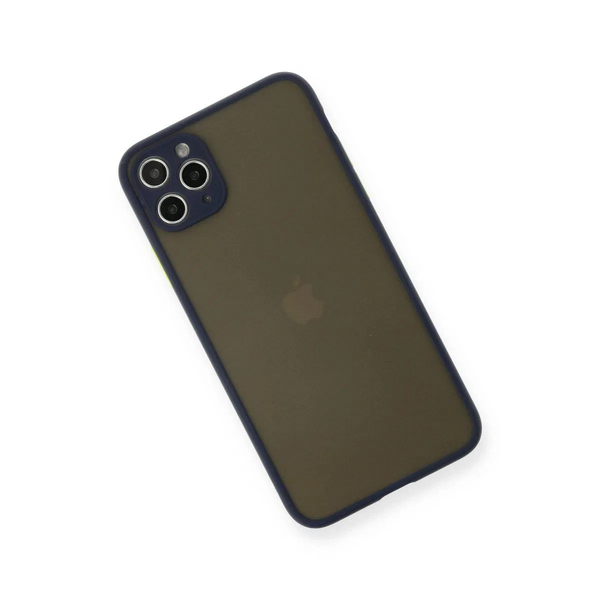 Apple İphone 11 Pro Max Kılıf Montreal Silikon Kapak - Lacivert görsel 3