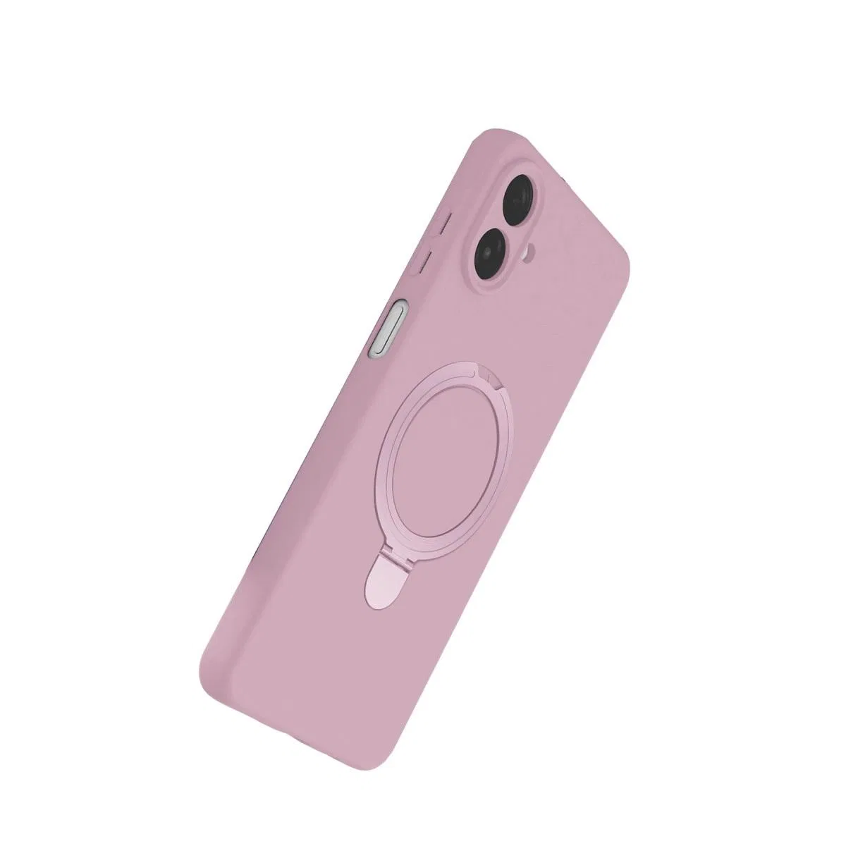 Samsung Galaxy A07 4g Regal Magsafe Standlı Kapak - Açık Pembe görsel 3