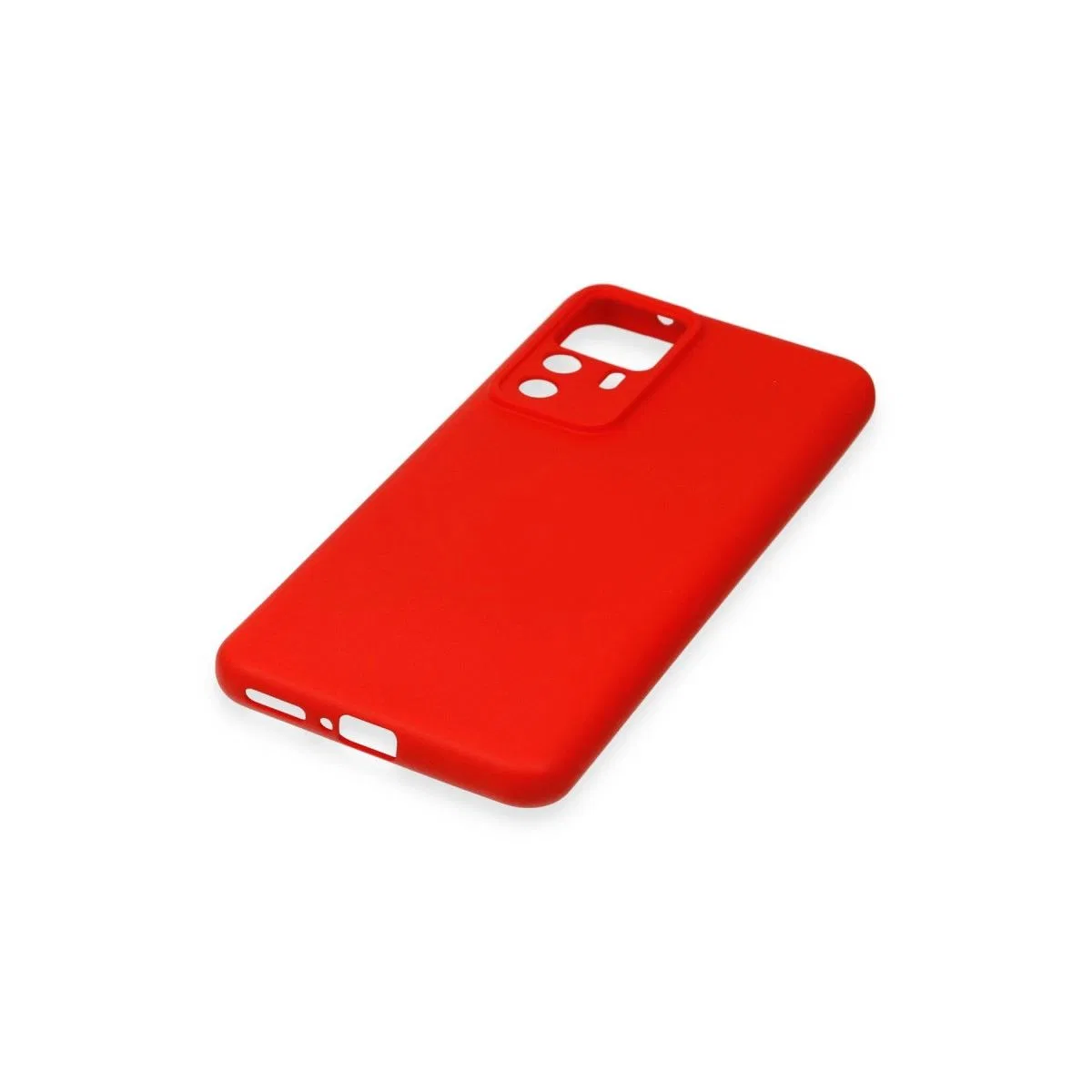 Xiaomi Mi 12t Pro Kılıf Nano İçi Kadife Silikon - Kırmızı görsel 5