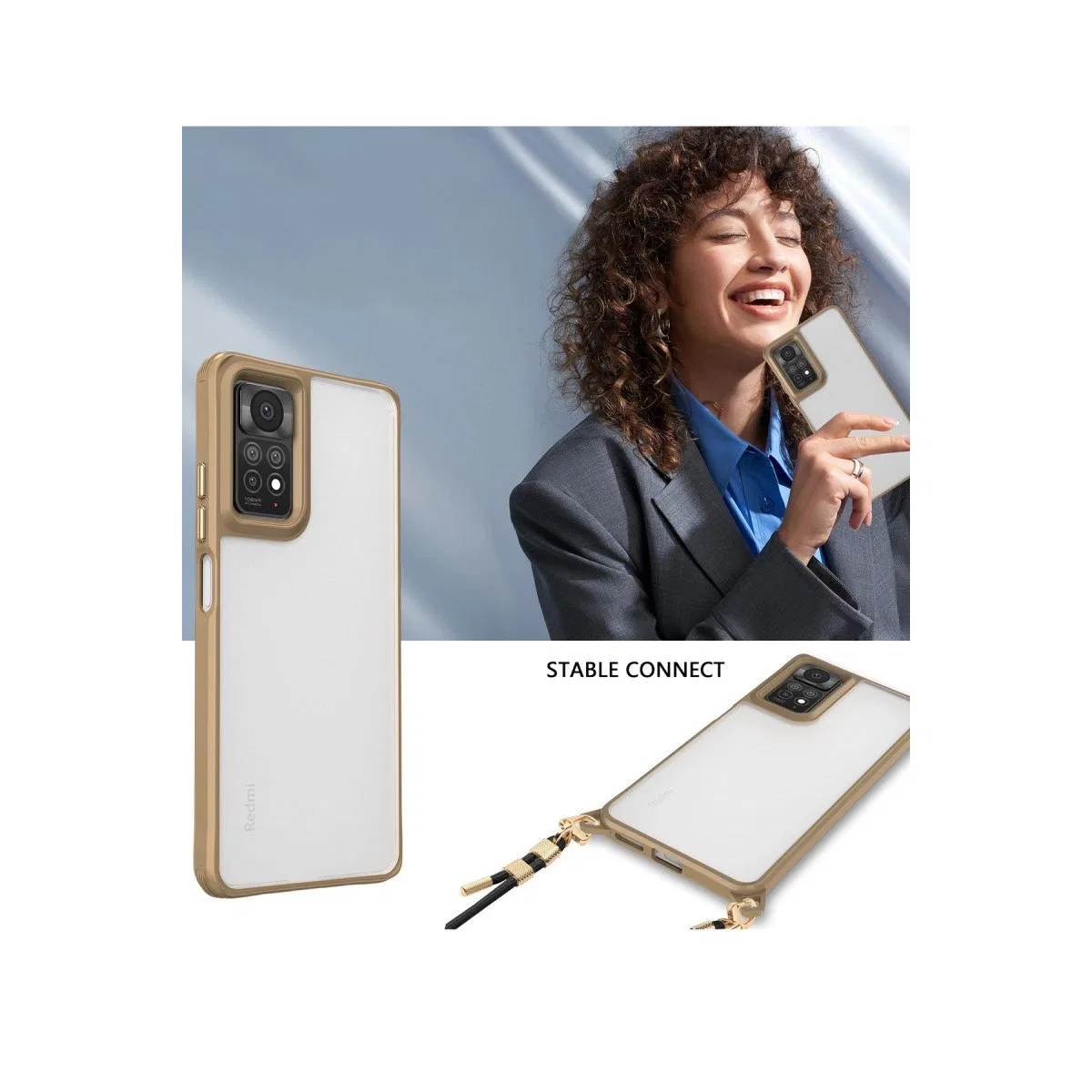 Xiaomi Redmi Note 11 Pro Kılıf Penta Silikon Kılıf - Lacivert görsel 3