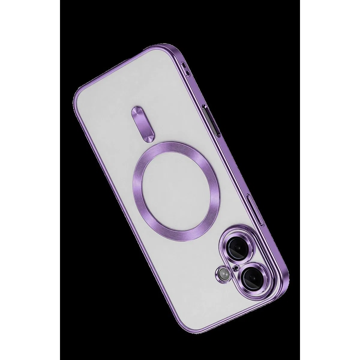 Apple İphone 16 Kılıf Kross Magneticsafe Kapak - Mor görsel 3