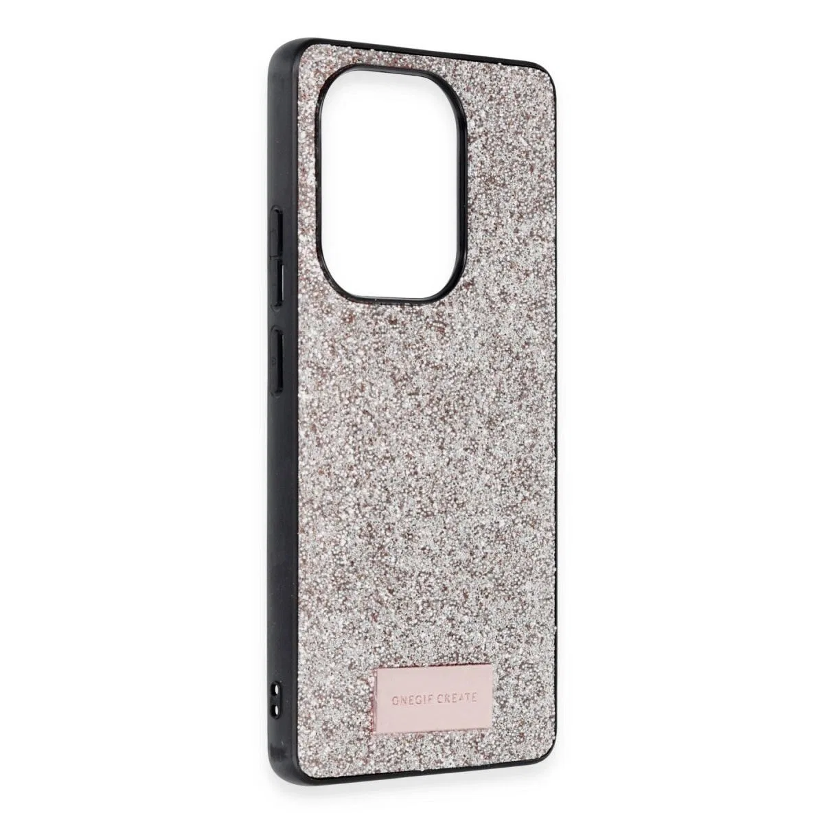 Onegif Xiaomi Redmi Note 13 Pro 4g Bright Simli Kapak - Gold görsel 2