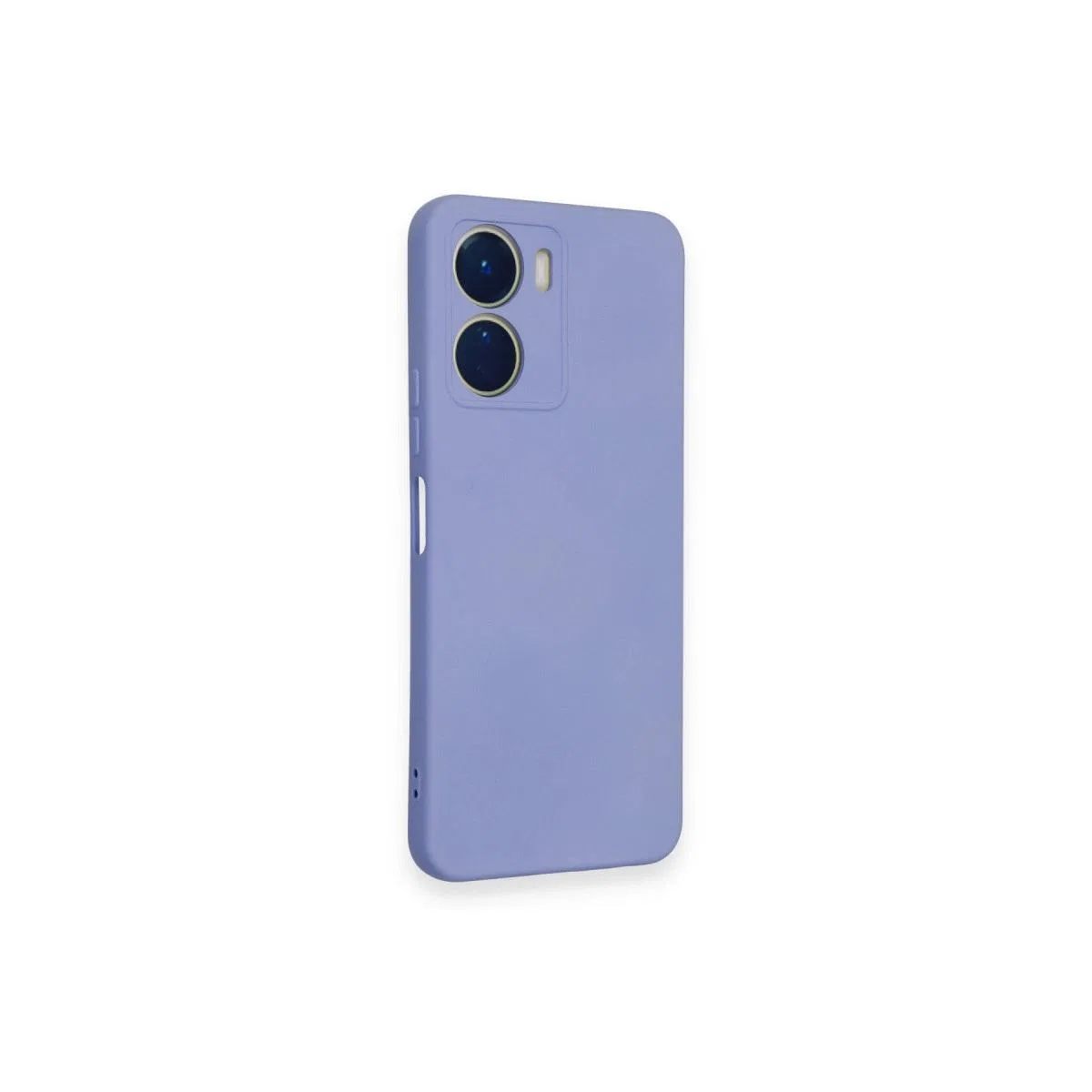 Vivo Y16 Kılıf Nano İçi Kadife Silikon - Lila görsel 2
