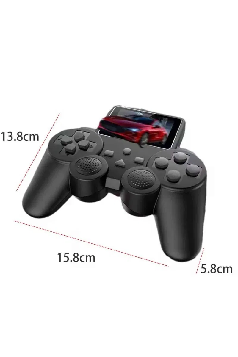 2. 4 İnç Ekran 520 Oyunlu Retro Temalı Kablosuz Oyun Kolu El Atarisi görsel 5