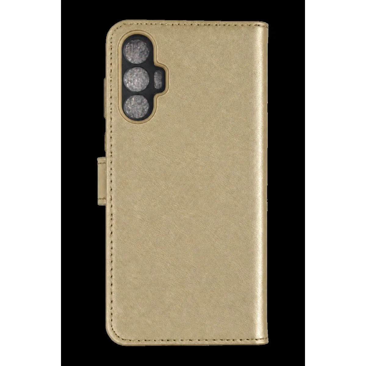 Tecno Spark 8 Pro Trend S Plus Kapaklı Kılıf - Gold