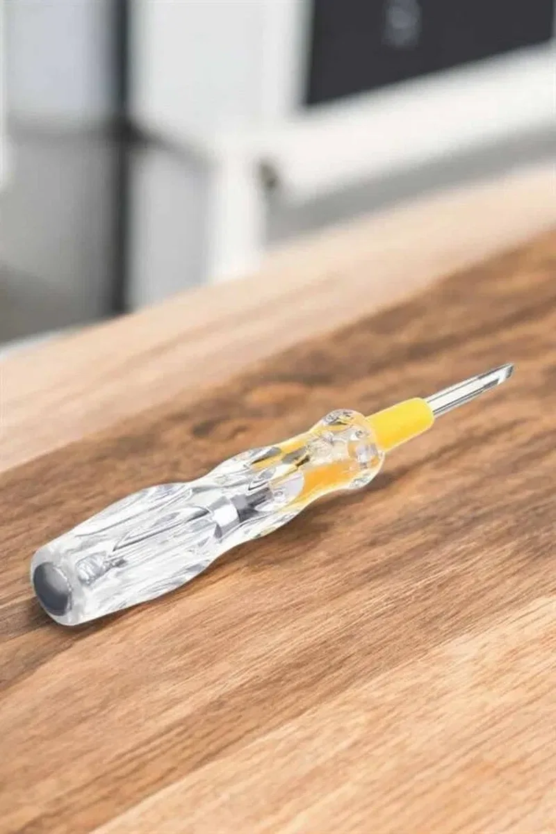Kontrol Kalemi Nikel Kaplama Çift Başlıklı Test Cihazı görsel 3