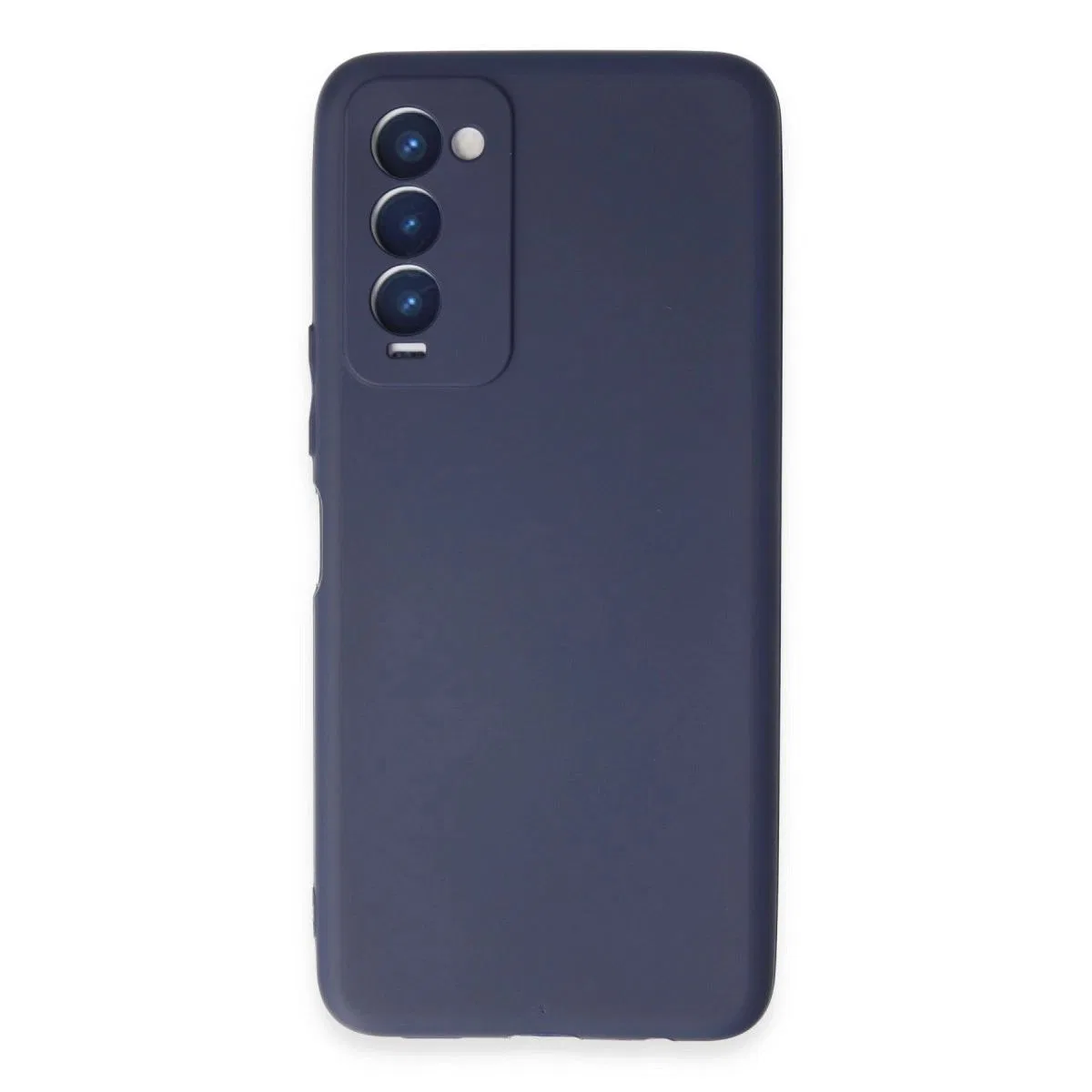 Tecno Camon 18 Kılıf First Silikon - Lacivert