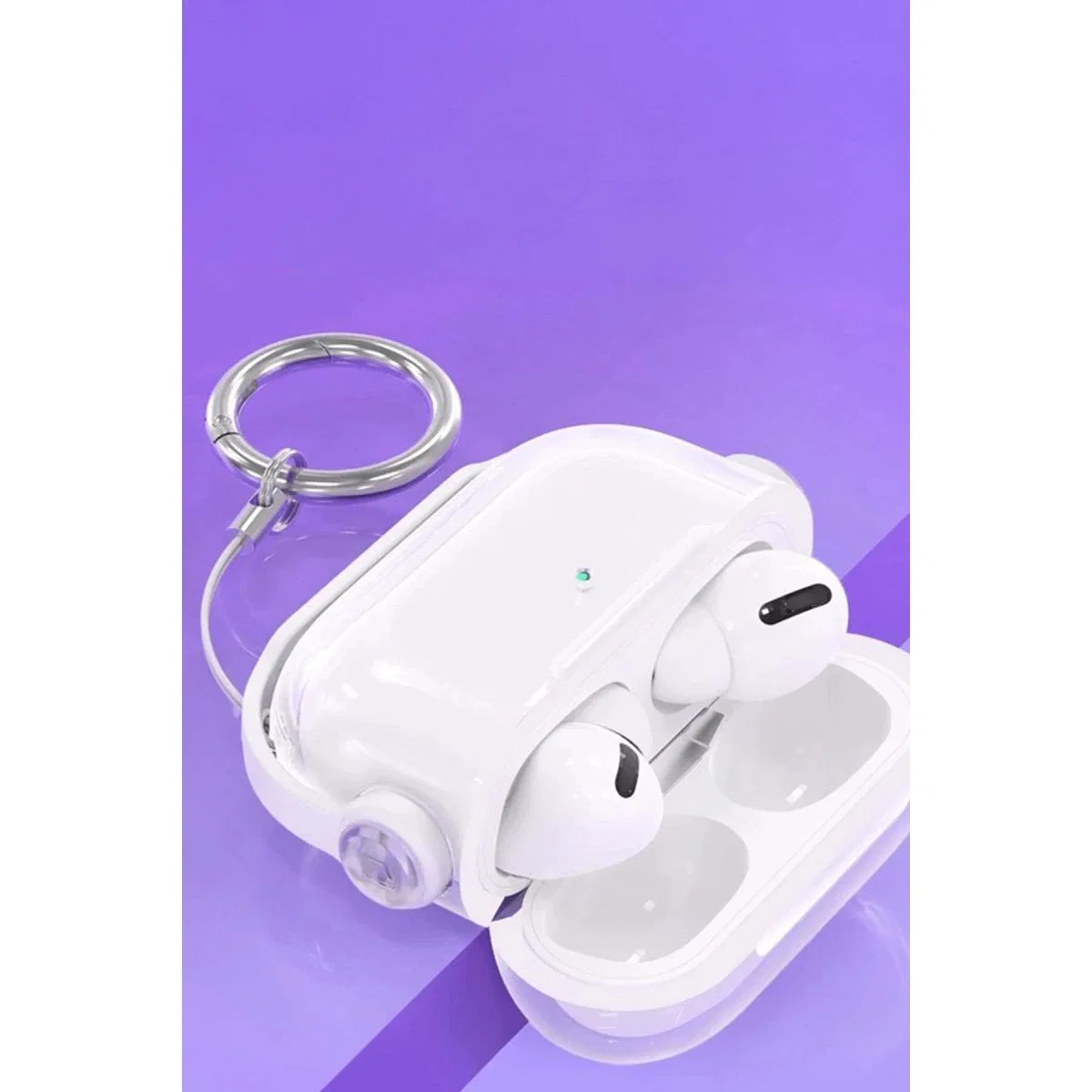 Apple Airpods Pro 3 (3. nesil) Tema Kılıf - Siyah görsel 4