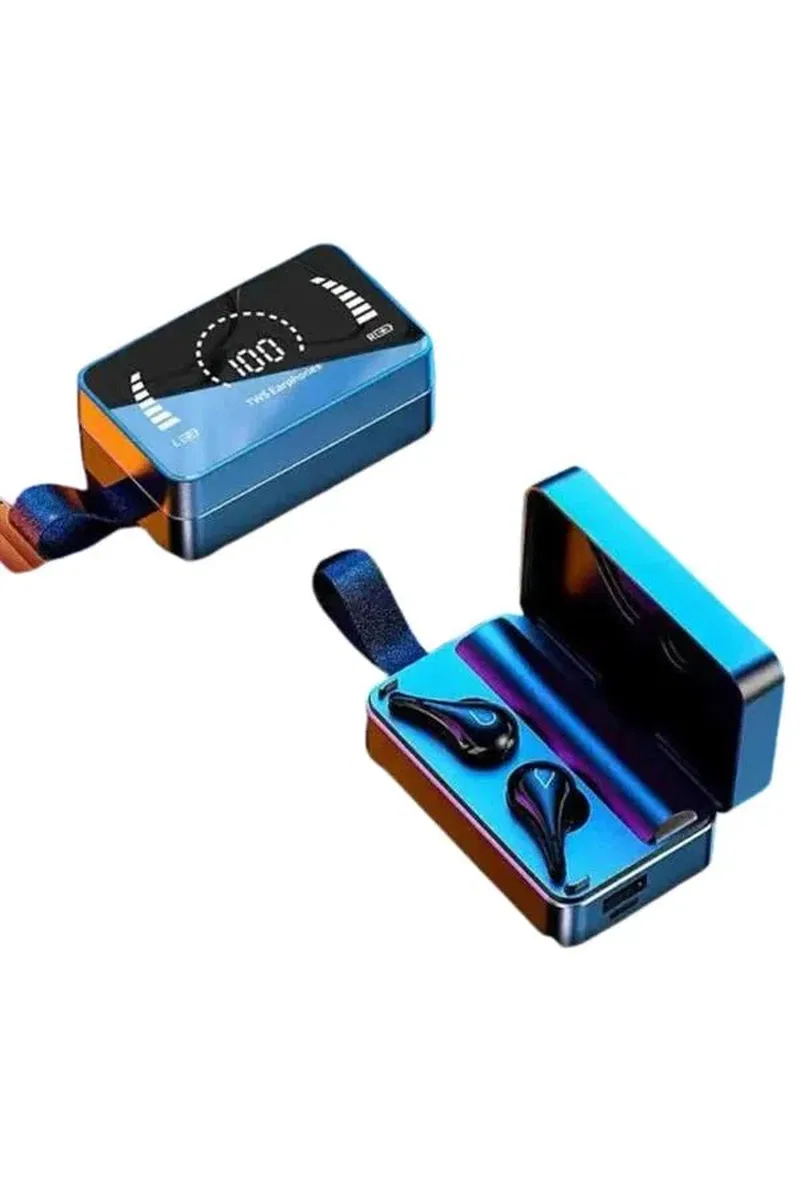 TWS Bluetooth Kulaklık Aynalı Kulaklık Dijital Göstergeli Dokunmatik Kontrol görsel 4