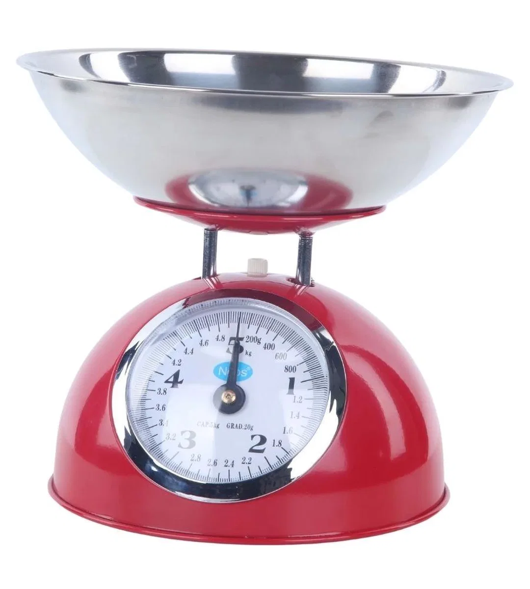 Paslanmaz Çelik 5 Kg Kapasiteli Mekanik İnce Ayar Terazi | Hassas Ve Dayanıklı Tartım
