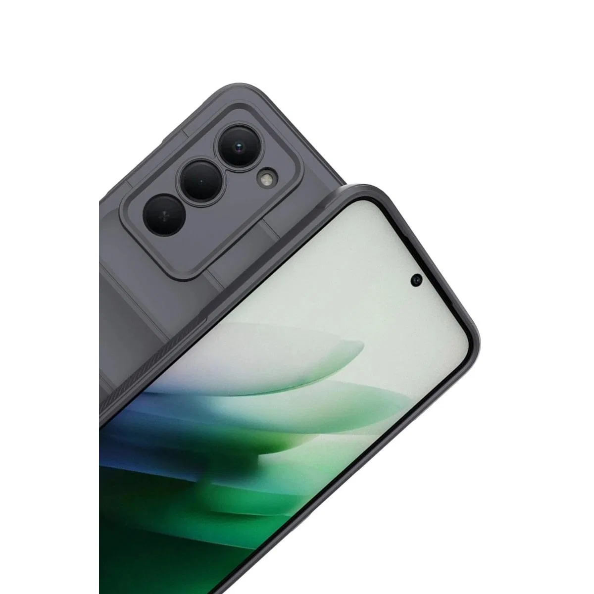 Xiaomi Redmi 15 4g Optimum Silikon - Gri görsel 2