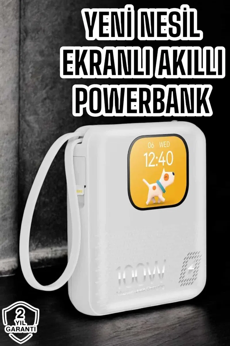 Yeni Nesil Akıllı Powerbank 10. 000 MAH Çok Fonksiyonlu Müzik Dinleme