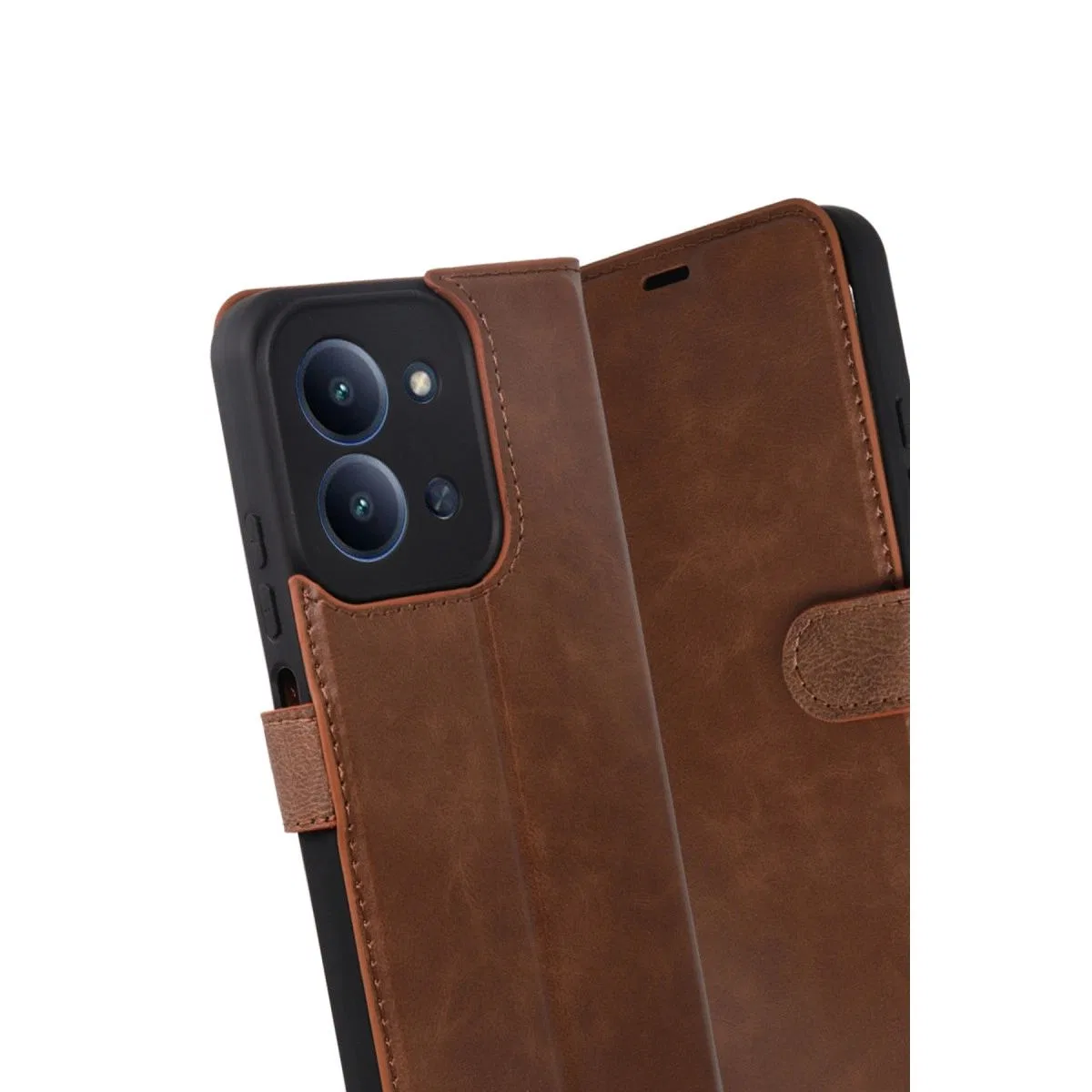 Xiaomi Redmi 15c 4g Trend S Plus Kapaklı Kılıf - Taba görsel 3