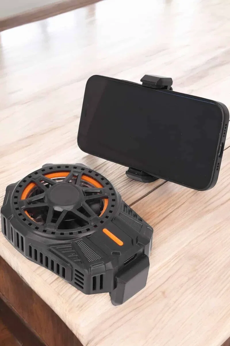 Fanlı Radyatör Soğutucu Telefon Soğutucu Tüm Telefonlara Uyumlu görsel 3