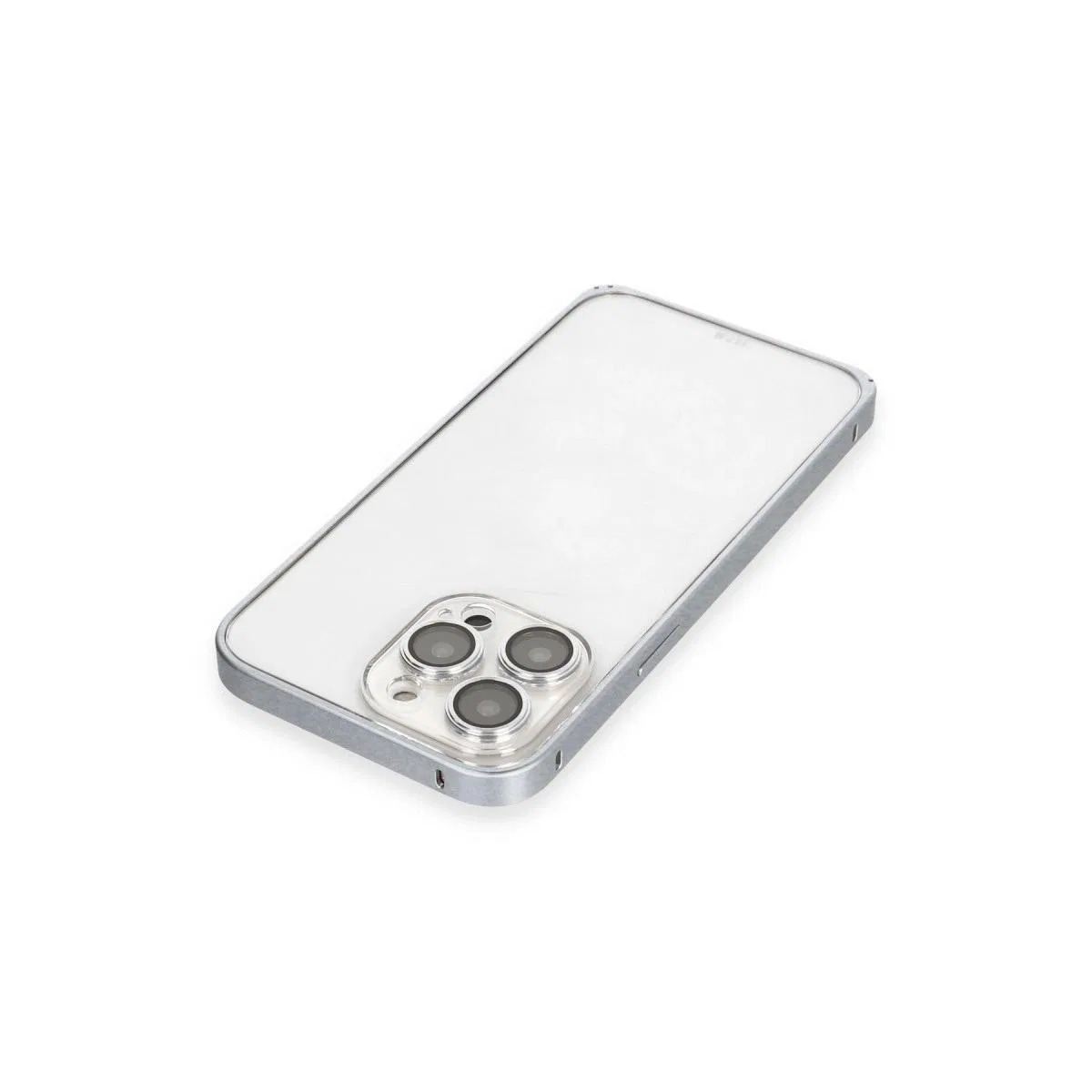 Joko Apple İphone 15 Pro Metal Bumper Mat Kapak - Gri görsel 4